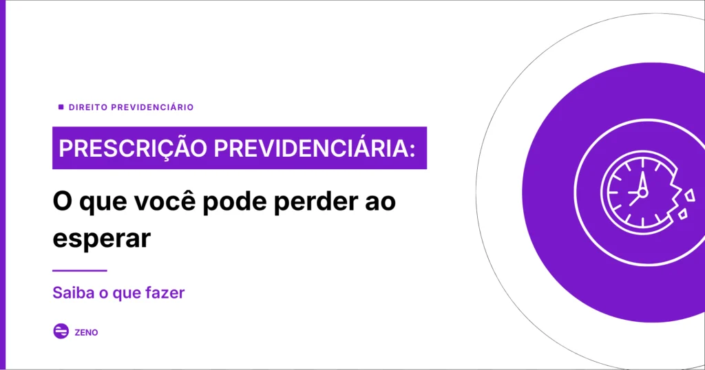 O que é prescrição quinquenal previdenciária | Quais parcelas você perde ao esperar | Quando a prescrição começa a correr | Como calcular o retroativo perdido | A prescrição afeta o direito futuro?